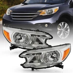 Keekpo For 2012 2013 2014 Honda Cr-v Factory Style Chrome Housing Headlight.... Fixed Price $288.07.