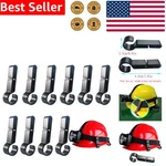 Helmet Clips 10PCS Durable Plastic Hard Hat Headlamp Mount Secure Narrow Edge.... Fixed Price $11.14.