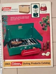 1965 Vintage Coleman Catalog Official Camp Gear Lantern 12P Visual Booklet Jdm. Fixed Price $144.62.