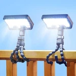 Thumok Motion Sensor Outdoor Lights With Flexible Octopus Tripod - 600LM Solar. Fixed Price $57.47.