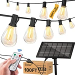 Solar String Lights For Outside 120FT With Remote 8 Mode Weatherproof.... Fixed Price $47.17.