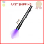 Cosmoing Uv Flashlight, Led 395NM Ultraviolet Zoomable Pen Blackligh. Fixed Price $10.26.