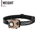 Coast 31298, FLX7 700 Lumen Tri Color Pure Beam Focusing Headlamp 3AAA. Fixed Price $32.79.