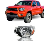 Headlight Fit For 2012 2013 2014 2015 Toyota Tacoma Headlamp With Chrome Hous.... Fixed Price $125.19.