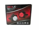 Akale Bike Lights 2 Pack Led Bicycle Front And Rear Rechargeable Usb New. Fixed Price $16.95.