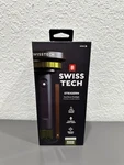 Swiss Tech Steigern Flashlight, 2000 Lumen, Led, Rechargeable & Waterproof New. Fixed Price $30.00.