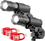 Bright Eyes 2-PACK Aircraft Aluminium Waterproof 300 Lumen Led Bike Light Set. Fixed Price $36.02.
