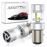 Asasytal S2 BA20D Led Motorcycle Headlight Bulb, 35W High/low Beam DC12V, 6500K. Fixed Price $40.88.