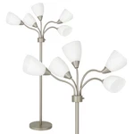 Lightaccents Modern Multi Head Floor Lamp - Medusa 5 Standing Tall Be. Fixed Price $56.93.