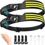 Cob Led Headlamp Usb Rechargeable Headlight Torch Work Bar Band. Fixed Price $15.99.