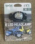 New Noreast Outdoors 8 Led Headlamp 30 Lumens Modes. Fixed Price $14.99.