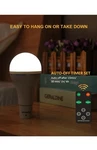 Flyhoom Usb Rechargeable Camping Light Bulbs With Remote Timer 5 Modes. Fixed Price $14.99.