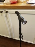 Eecoo Lightweight Sturdy Foldup Walking Cane Bright Led Flashlight (L-59). Fixed Price $19.99.