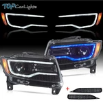 Vland Black Style Led Projector Headlights For 2011-2013 Jeep Grand Cherokee. Fixed Price $310.49.