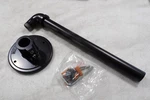 Millennium Lighting RGN13-SB 13" Long Goose Neck Wall Mount Adapter Black. Fixed Price $22.00.