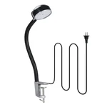 Xapolu Led Clamp Work Light With Flexible Gooseneck, 20W 2000 Lumens 6500K 110V. Fixed Price $93.66.