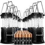 8 Pack Led Camping Lantern, Lanterns, Suitable Survival Kits For Hurrican.... Fixed Price $64.99.