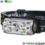 Warsun Multi-function Headlamp With Magnetic Base, Wave Sensing, Led Lights. Fixed Price $17.93.