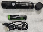Garberiel F1121A 1900LM Led Flashlight Usb Rechargeable,anoth Nice.sale Save $$$. Fixed Price $5.88.
