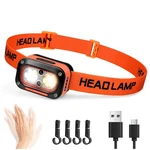 Darkbeam Headlamp High Lumens Usb Rechargeable Dual Headlight For H.... Fixed Price $16.13.