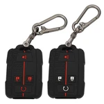 Tomall 2 Pack For Gmc Fob Cover With Keychain, 4 Buttons Silicone Rubber .... Fixed Price $14.56.