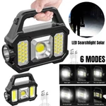 Solar Power Led Camping Lamp Flashlight Tent Lantern Rechargeable Battery. Fixed Price $9.82.