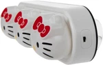 Hello Kitty Led Night Light, 3-HEAD, Suction Mount, Battery Powered. Fixed Price $15.00.