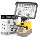 Fosfis 20V Max Cordless Led Work Light For Dewalt Battery 5 80W 8000LM Portable. Fixed Price $43.38.