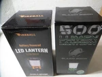 Pair Of Led Lanterns Fireball 1000 Lumen And Blazin 500 New. Fixed Price $33.94.