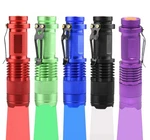 Multicolored Flashlight Pack: Red, Blue, Green, 395 Uv, White Led. Fixed Price $38.30.