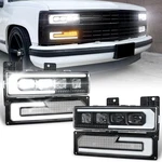 Movotor Led Assembly 500% Bright Anti-glare Headlights With Welcome Dr. Fixed Price $235.84.