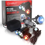 Night Provision PS1200 Front Optiks 210 Rear Police Patrol Bike Light -. Fixed Price $275.86.