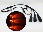 Micro Effects Light 3X Orange Led & Control Flash Blink 9V Prop Models MELKITO5B. Fixed Price $18.99.