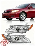 Torchbeam Headlights For Toyota Camry Hybrid 2007-2009 Chrome Amber Pair. Fixed Price $149.98.