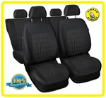 Car Seat Covers Full Set Fit Hyundai I20 - Eco Leatherette Black. Fixed Price $87.44.