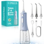 Coslus C51 Portable Water Flosser For Teeth: 3 Modes & 6 Pressure Blue. Fixed Price $46.87.
