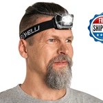 Foxelli Led Headlamp Flashlight For Adults Kids Running Camping Hiking. Fixed Price $19.50.