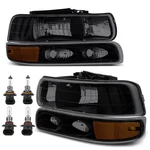Kuiperauto Headlight Assembly Front Lamp Compatible 1999-2002 Chevrolet. Fixed Price $107.57.