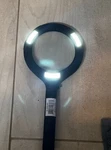 Cyclops Magnifier By Flipo With Cob Led Lights, Black, 9" 4.5", 5X Lens, New. Fixed Price $5.00.