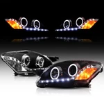 Led Halo Headlights For 05-13 Toyota Yaris 2TH Gen Projector Headlamps Lh &. Fixed Price $169.98.