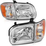 Chrome Headlights Assembly Headlamps Fits 05-06 Toyota Tundra 05-07 Sequoia. Fixed Price $106.19.