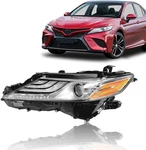 Ilamp Headlight Fit For 2018 2019 2020 Toyota Camry Xle/xse Projector Led Headla. Fixed Price $229.99.