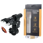 Rechargeable Led Mountain Bike Lights 20000LM Bicycle Torch Front &rear Lamp Set. Fixed Price $15.99.