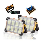 Pack 120W Solar Rechargeable Work Light, 144 Led 10000LM Portable... Fast Ship. Fixed Price $57.96.