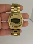 Digitaire Digital Lcd Swiss Watch 38MM Gold Toned CM3 307 1970'S Vintage. Fixed Price $80.00.