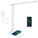 Karidi Led Desk Lamp With Wireless Charger, Dimmable Table Reading .... Fixed Price $48.69.