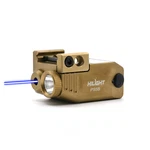 Hilight PS5B Tan Blue Laser Tactical Flashlight Combo - Usb Rechargeable. Fixed Price $39.99.