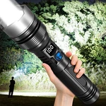 99000000 Lumen Super Bright Led Tactical Flashlight Rechargeable Work Lights. Fixed Price $14.39.
