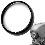 7'' Black Headlight Trim Ring Bezel Motorcycle Headlamp Cover .... Fixed Price $53.11.