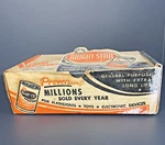 Vtg Bright Star Batteries Flashlight Clifton Nj Store Display Cardboard Box Prop. Fixed Price $36.99.
